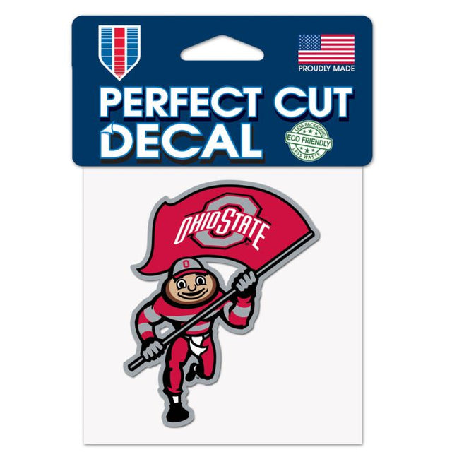 Ohio State Buckeyes Perfect Cut Color Decal 4" x 4"