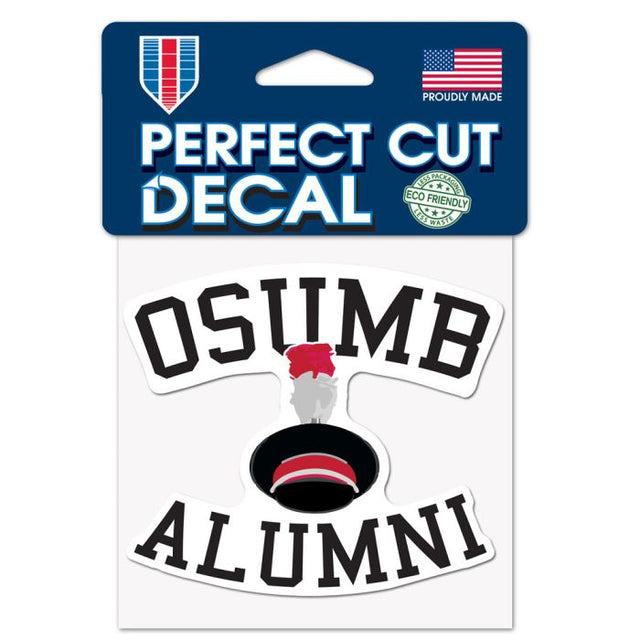 Ohio State Buckeyes Perfect Cut Color Decal 4" x 4"