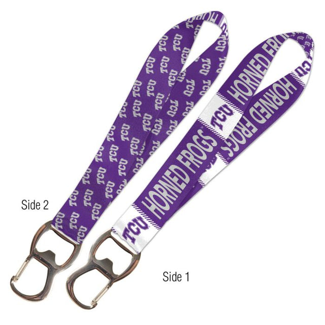TCU Horned Frogs Keystrap Bottle Opener