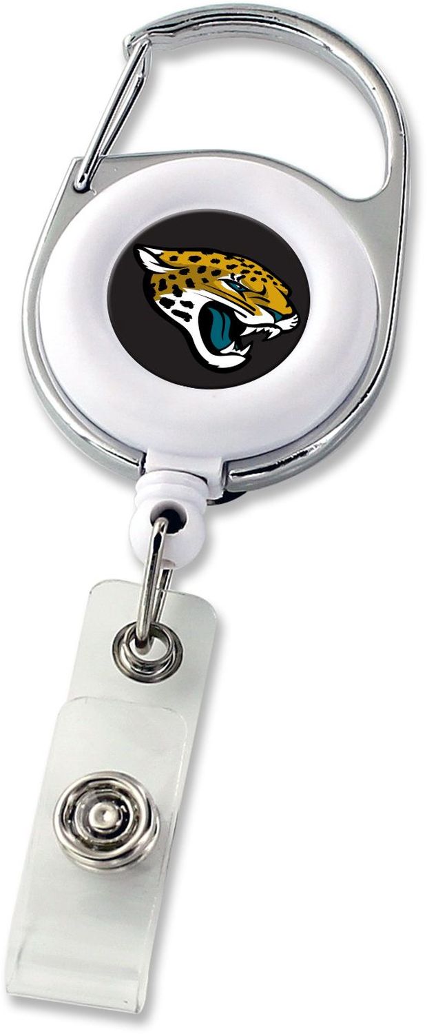Jacksonville Jaguars Deluxe Clip Badge Reel -BH-972-30