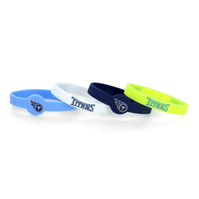 Tennessee Titans Silicone Bracelets (4-PACK) -BC-283-05
