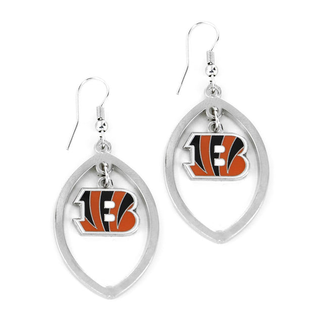 Cincinnati Bengals Football Cutout Earring -ER-637-02