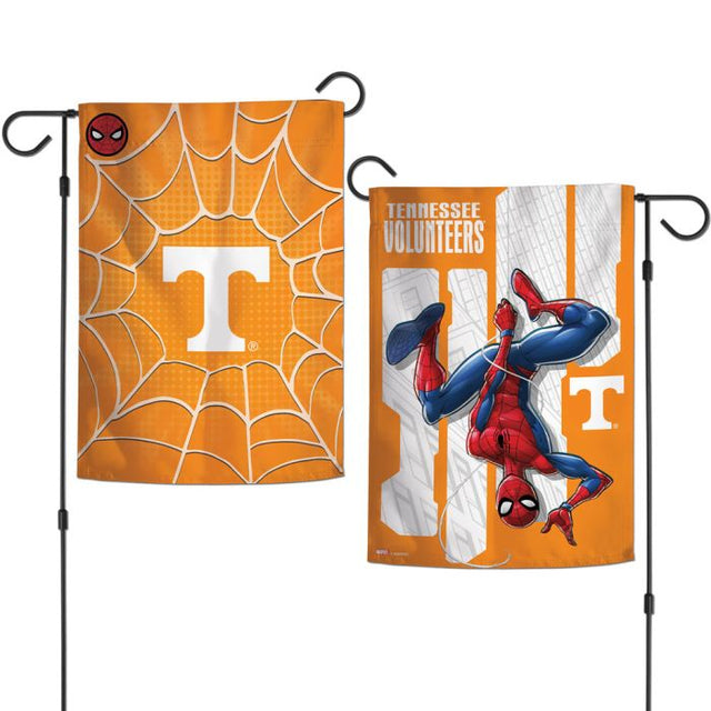 Tennessee Volunteers / Marvel (c) 2021 MARVEL Garden Flags 2 sided 12.5" x 18"