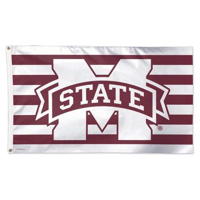 Mississippi State Bulldogs / Stars and Stripes Flag - Deluxe 3' X 5'