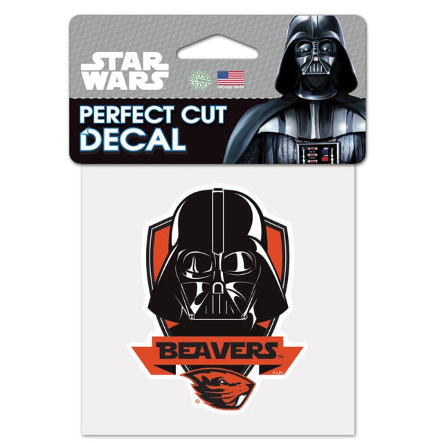 Oregon State Beavers / Star Wars Darth Vader Perfect Cut Color Decal 4" x 4"