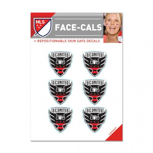 DC United Tattoo Face Cals