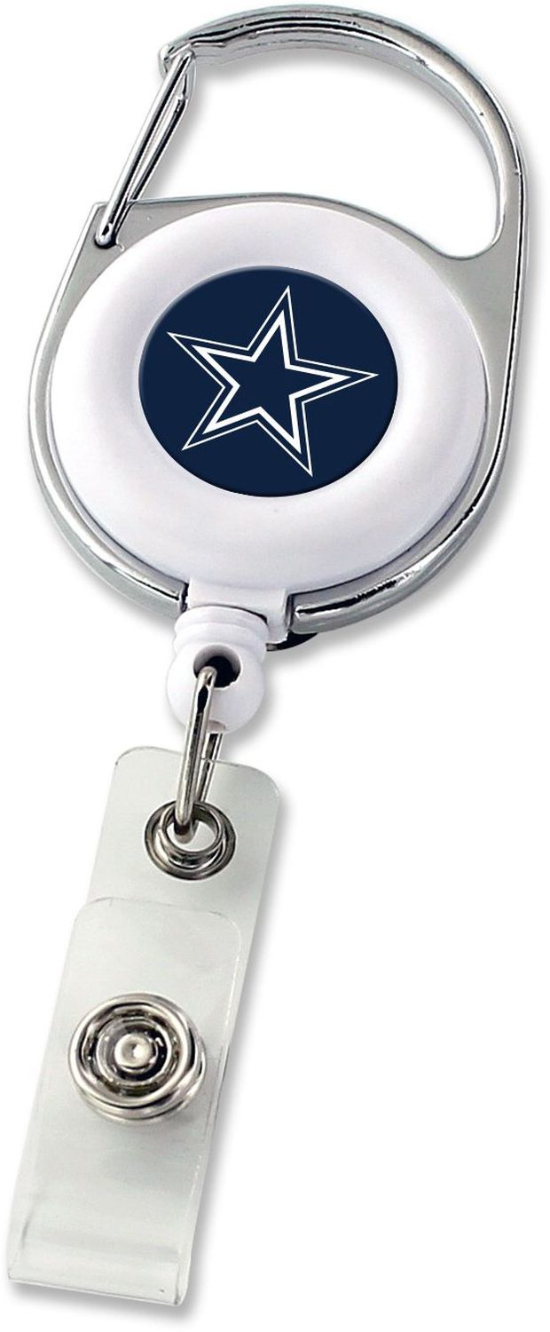 Dallas Cowboys Deluxe Clip Badge Reel -BH-972-17
