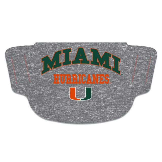 Cubrebocas TRADICIONALES para fanáticos de los Miami Hurricanes
