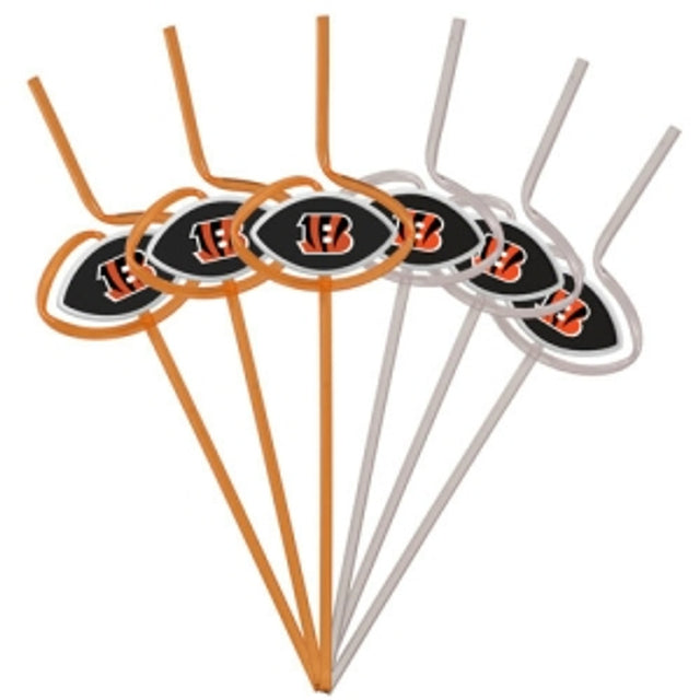 Pajitas para beber del equipo Cincinnati Bengals CO