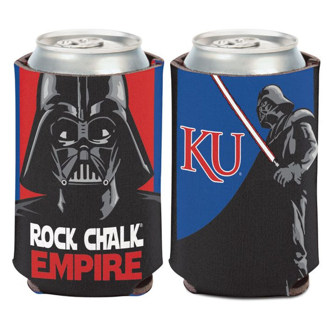 Kansas Jayhawks / Star Wars Darth Vader Can Cooler 12 oz.