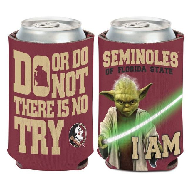 Enfriador de lata Florida State Seminoles / Star Wars Yoda de 12 oz.
