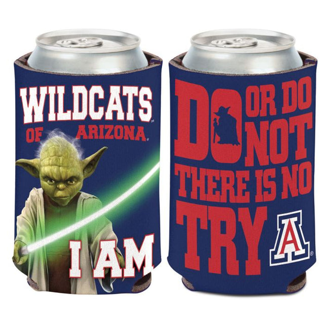 Enfriador de latas Arizona Wildcats / Star Wars Yoda de 12 oz.
