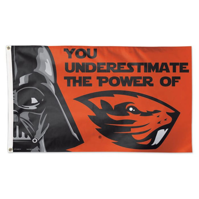 Oregon State Beavers / Star Wars Darth Vader Flag - Deluxe 3' X 5'