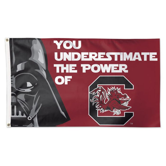 Bandera de los Gamecocks de Carolina del Sur / Star Wars Darth Vader - Deluxe 3' X 5'