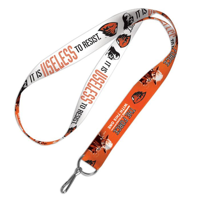 Oregon State Beavers / Star Wars Darth Vader & Yoda Lanyard 1"