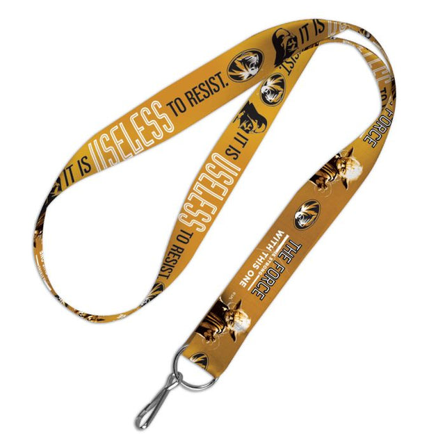 Cordón de 1 pulgada de Darth Vader y Yoda de Star Wars de los Tigres de Missouri