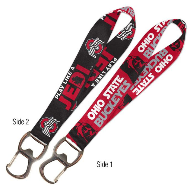 Ohio State Buckeyes / Star Wars Darth Vader & Yoda Keystrap Bottle Opener