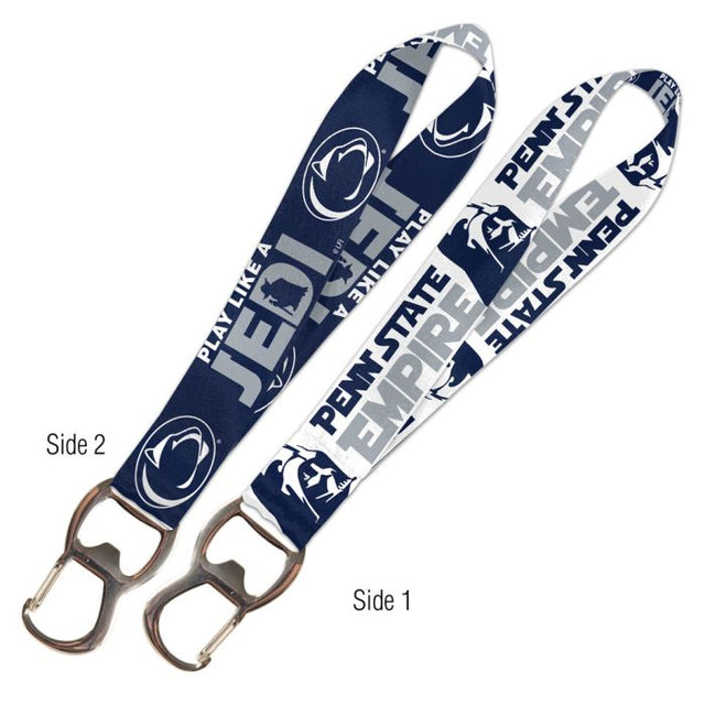 Penn State Nittany Lions / Star Wars Darth Vader & Yoda Keystrap Bottle Opener