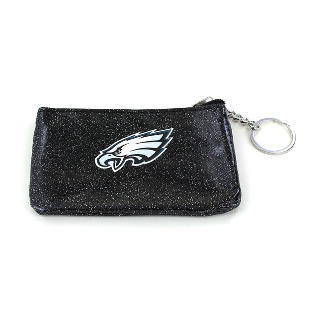 Philadelphia Eagles (BLACK) Sparkle Coin Purse (OC) -WA-991-24-BK