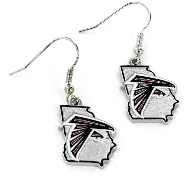 Atlanta Falcons - State Design Earrings -ER-469-15