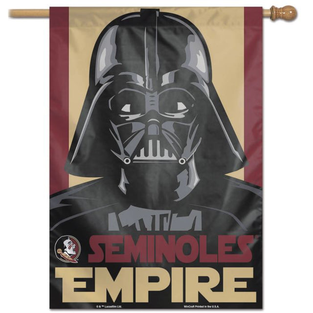 Bandera vertical de los Florida State Seminoles / Star Wars, Star Wars, Vader, 28" x 40"