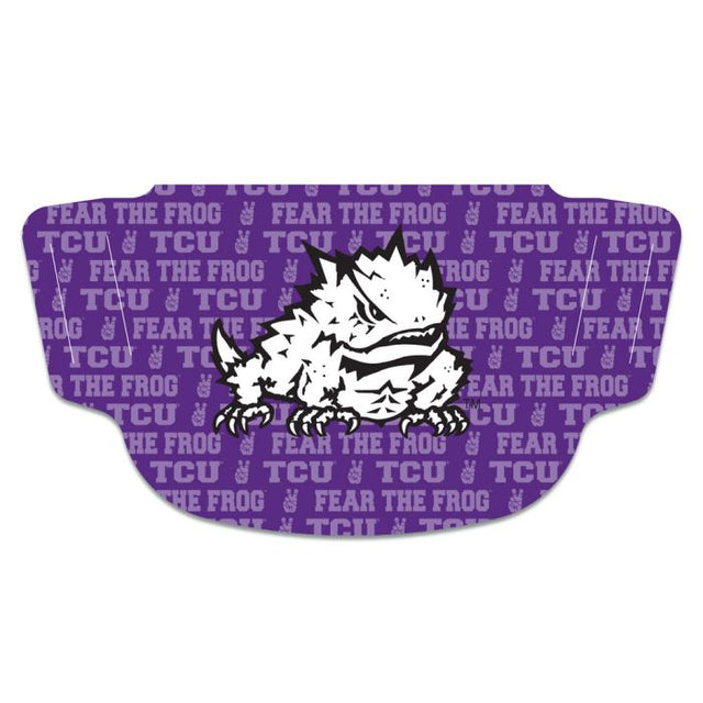TCU Horned Frogs Fan Mask Face Covers