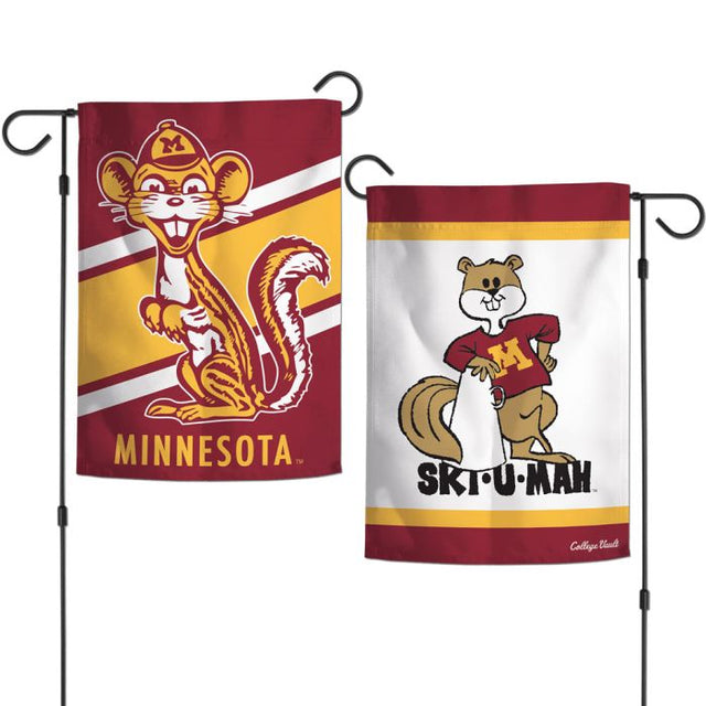 Minnesota Golden Gophers /College Vault Garden Flags 2 sided 12.5" x 18"