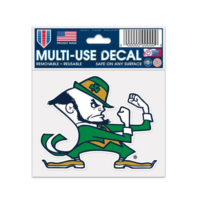 Notre Dame Fighting Irish Multi-Use Decal 3" x 4"