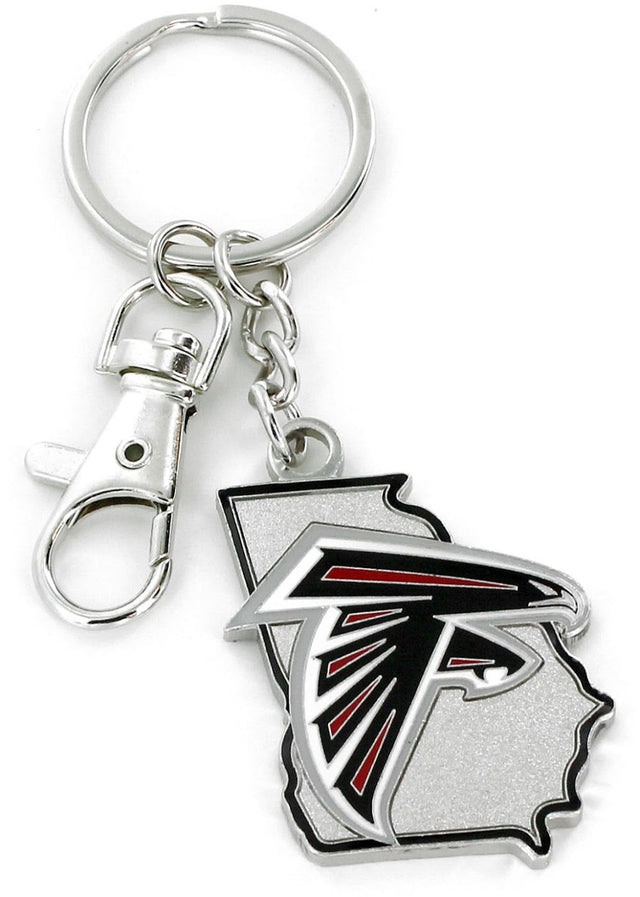 Atlanta Falcons - State Design Heavyweight Key Chain (NM) -KT-473-15