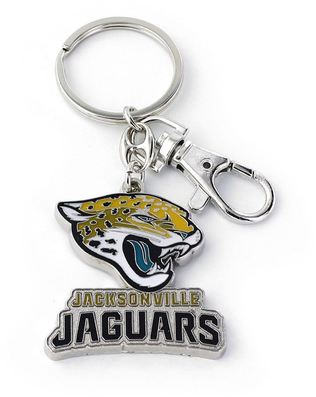 Jacksonville Jaguars Team Logo Heavyweight Keychain -KT-091-30