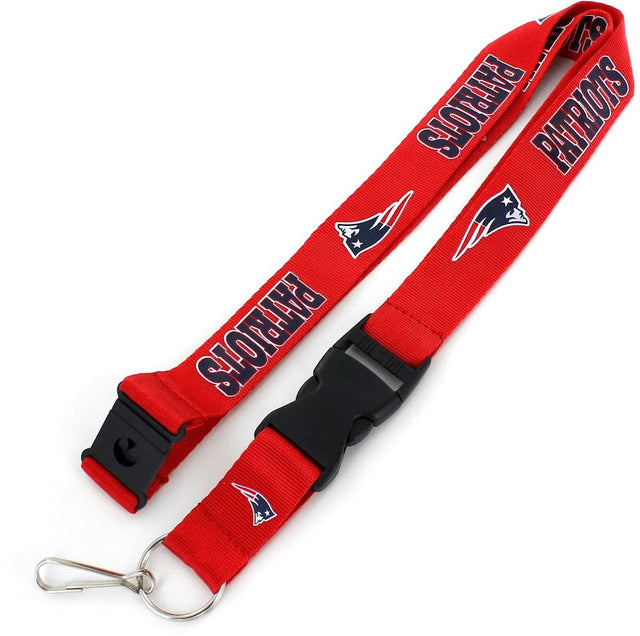 Cordón del equipo New England Patriots (RED) -LN-095-10-RD