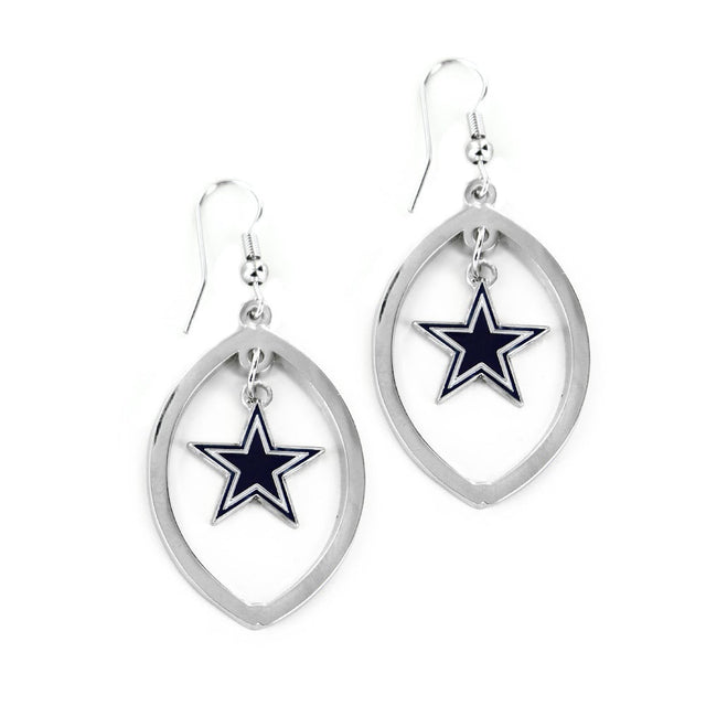 Dallas Cowboys Football Cutout Earring -ER-637-17