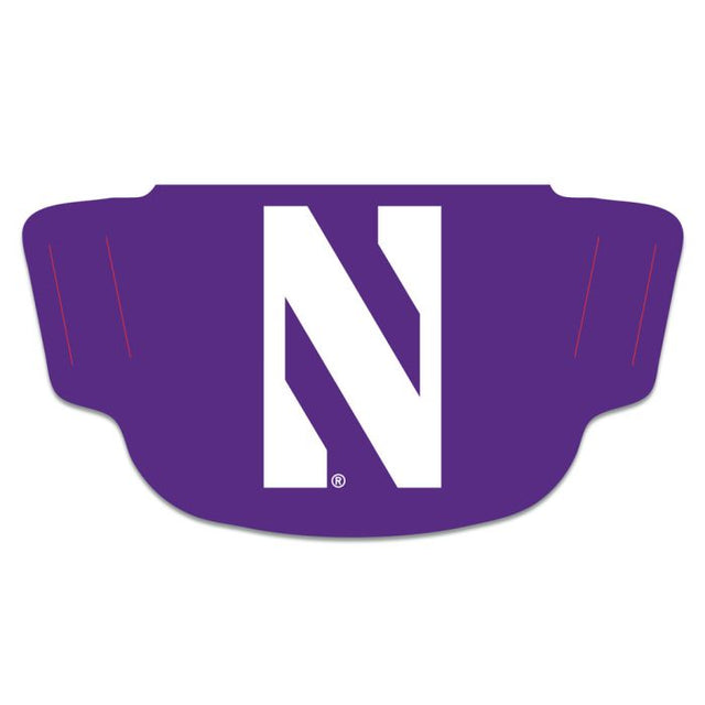 Mascarillas para fanáticos de Northwestern Wildcats