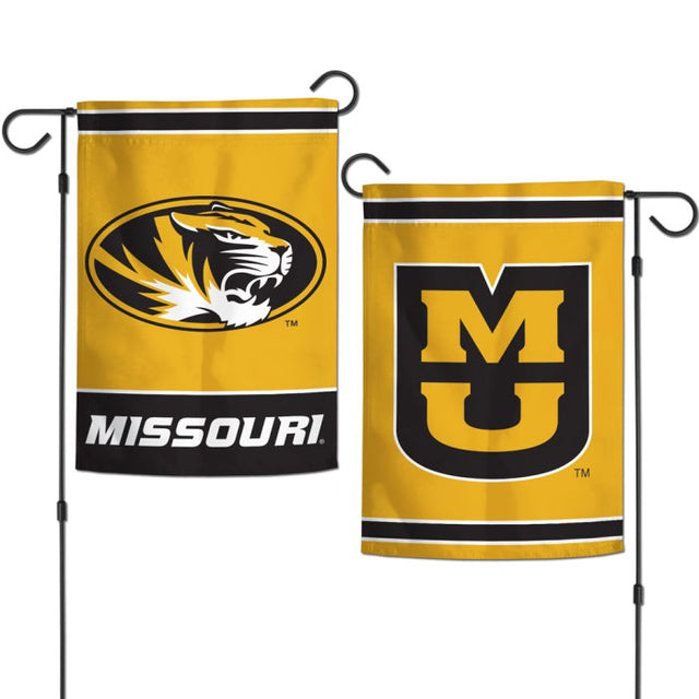 Missouri Tigers Garden Flags 2 sided 12.5" x 18"