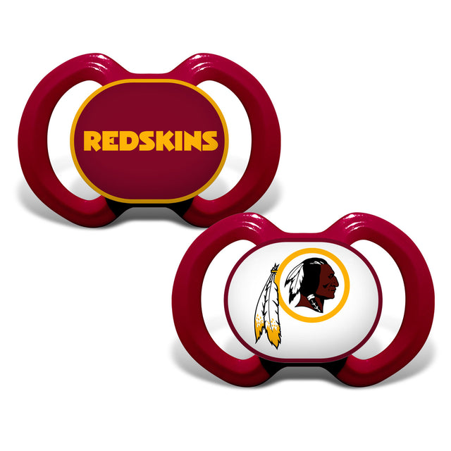 Paquete de 2 chupetes de Washington Redskins