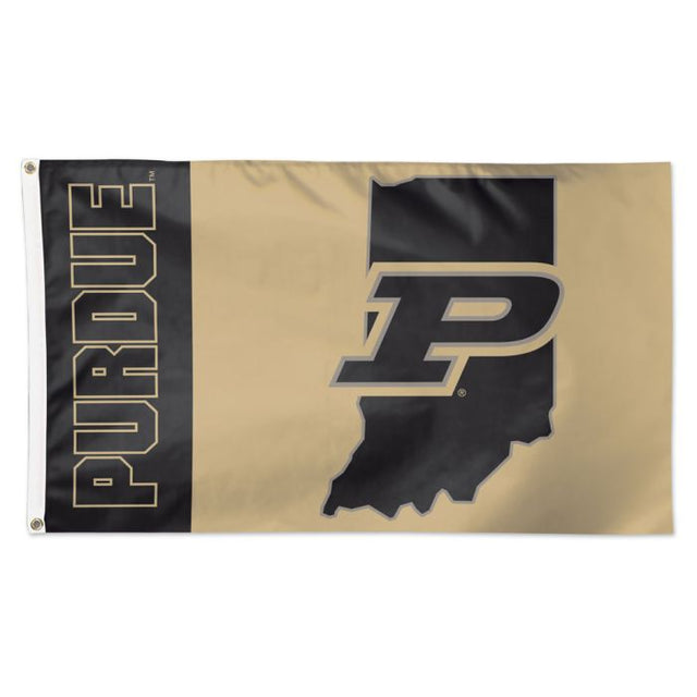 Bandera de los Purdue Boilermakers: Deluxe, 3 x 5 pies