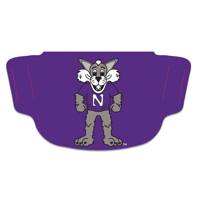 Mascarillas para fanáticos de Northwestern Wildcats