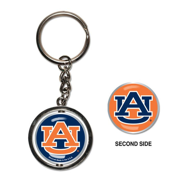 Auburn Tigers Spinner Key Ring