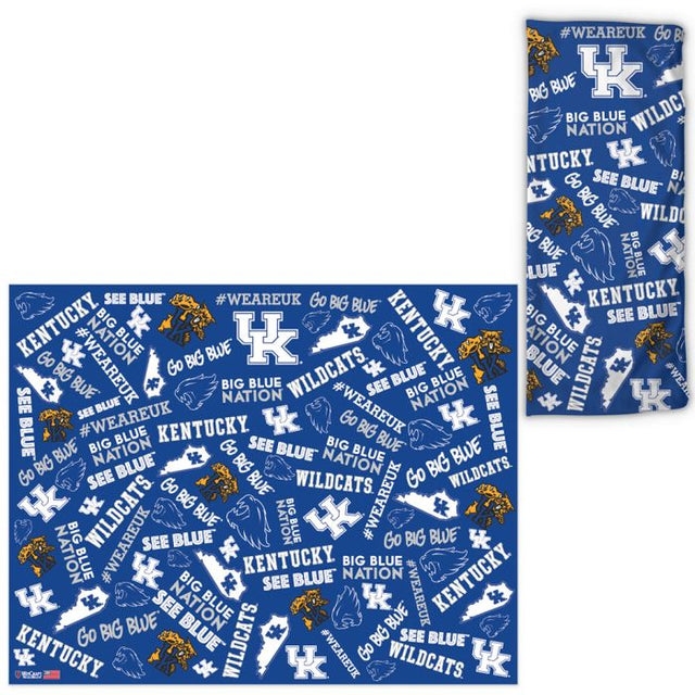 Envolturas para fanáticos con estampados dispersos de Kentucky Wildcats