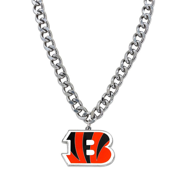 Cincinnati Bengals Heavyweight Team Logo Necklace -PD-643-02
