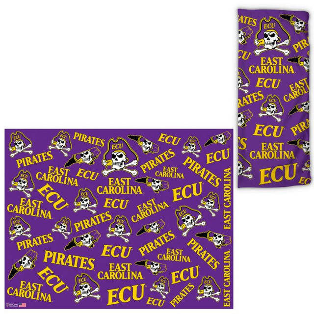 East Carolina Pirates Scatter Print Fan Wraps