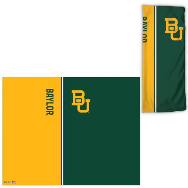 Envolturas para fanáticos con división vertical de los Baylor Bears