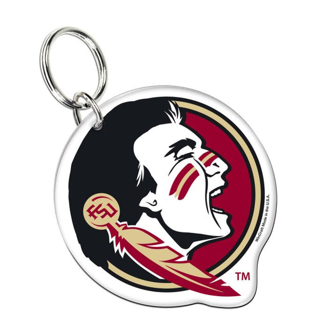 Llavero acrílico premium de los Florida State Seminoles