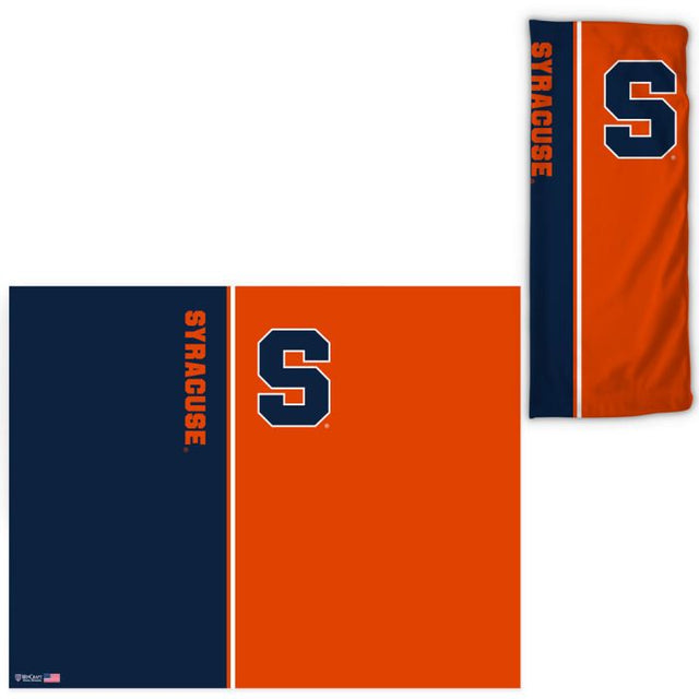 Syracuse Orange Vertical Split Fan Wraps