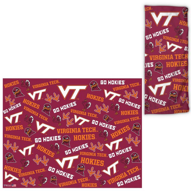Virginia Tech Hokies Scatter Print Fan Wraps