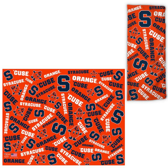 Syracuse Orange Scatter Print Fan Wraps