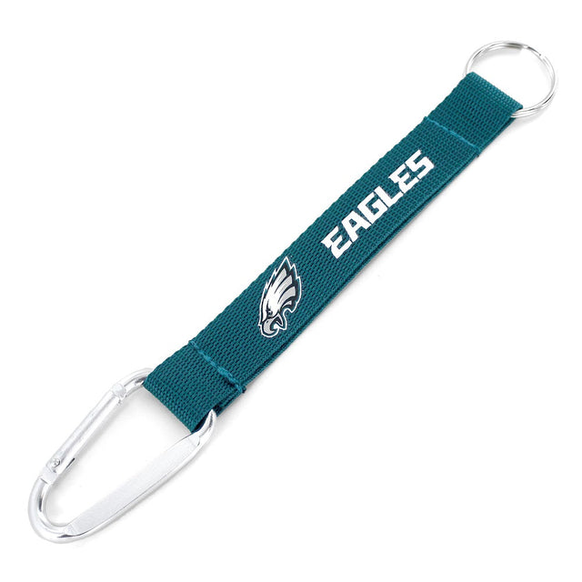 Philadelphia Eagles (GREEN) Carabiner Lanyard Keychain -KT-147-24