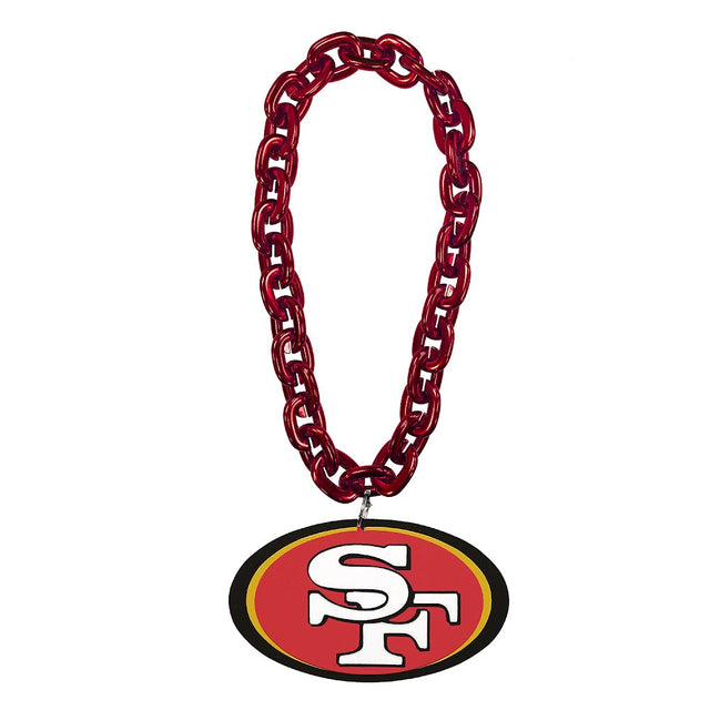 Cadena para fanáticos de los San Francisco 49ers (RED) -FF-590-26
