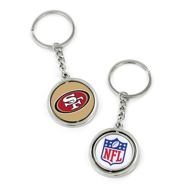 San Francisco 49ers Spinning Keychain -SK-741-26