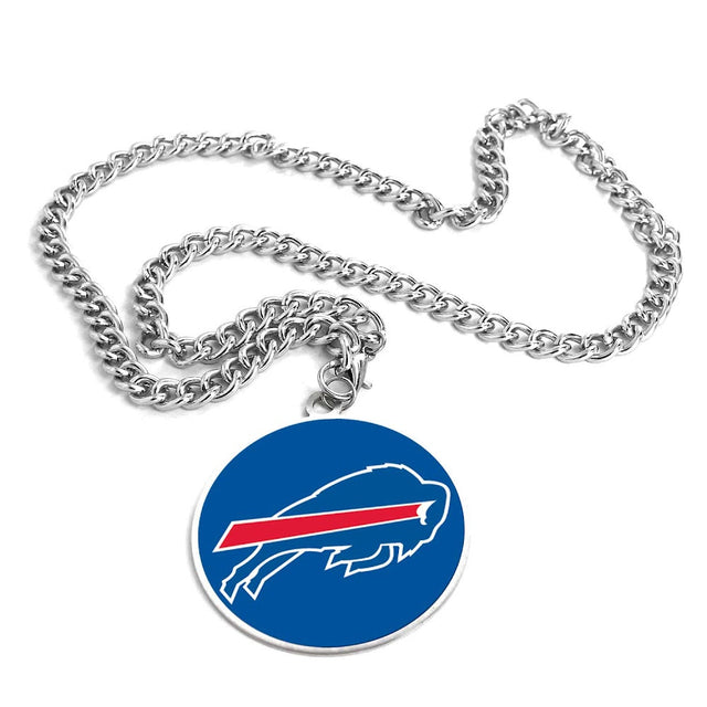 Collar con el emblema del equipo Buffalo Bills (PLATA) -PD-632-01